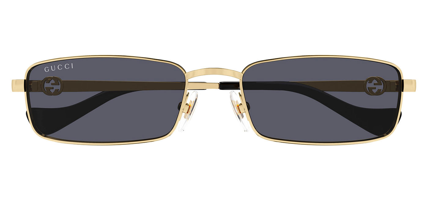 Gucci GG1600S Sunglasses - Gold / Grey