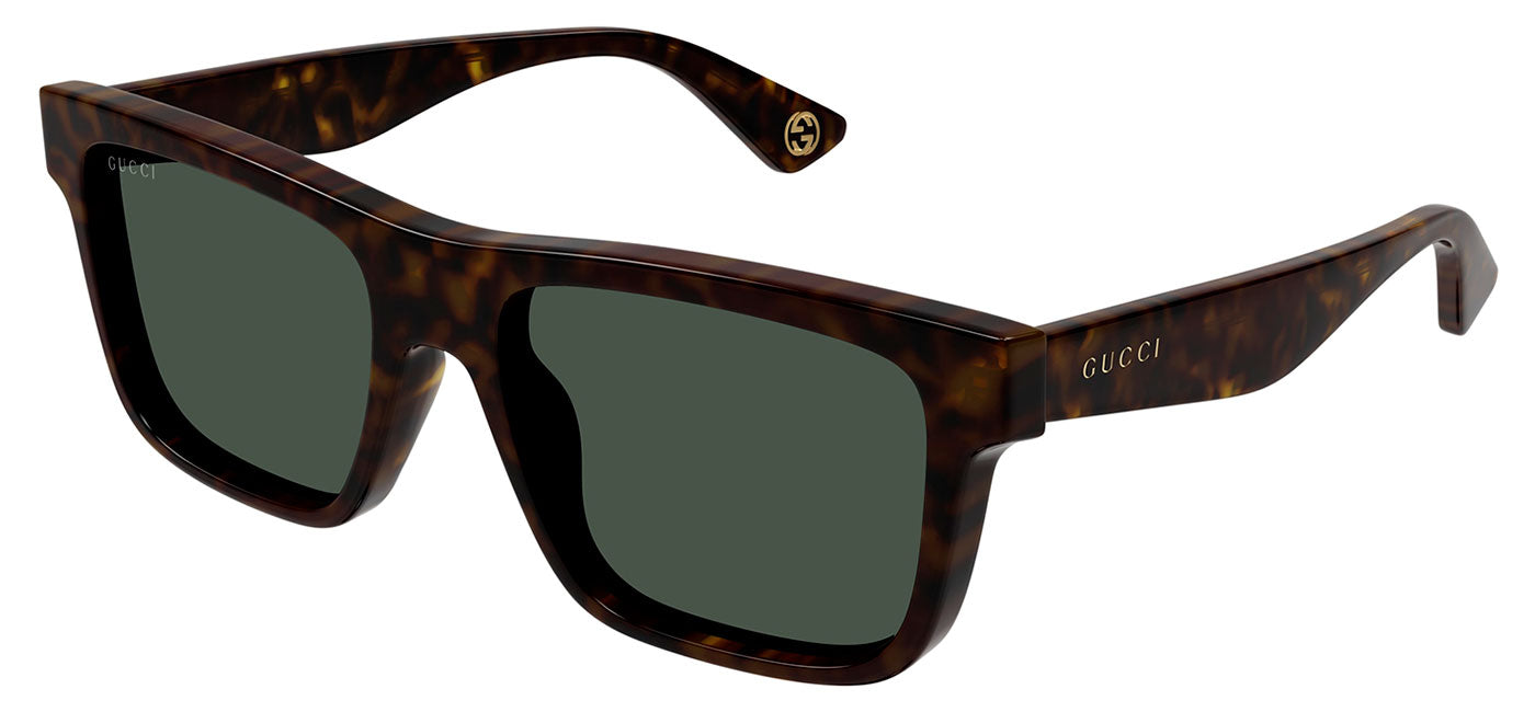 Gucci GG1618S Sunglasses - Havana / Green