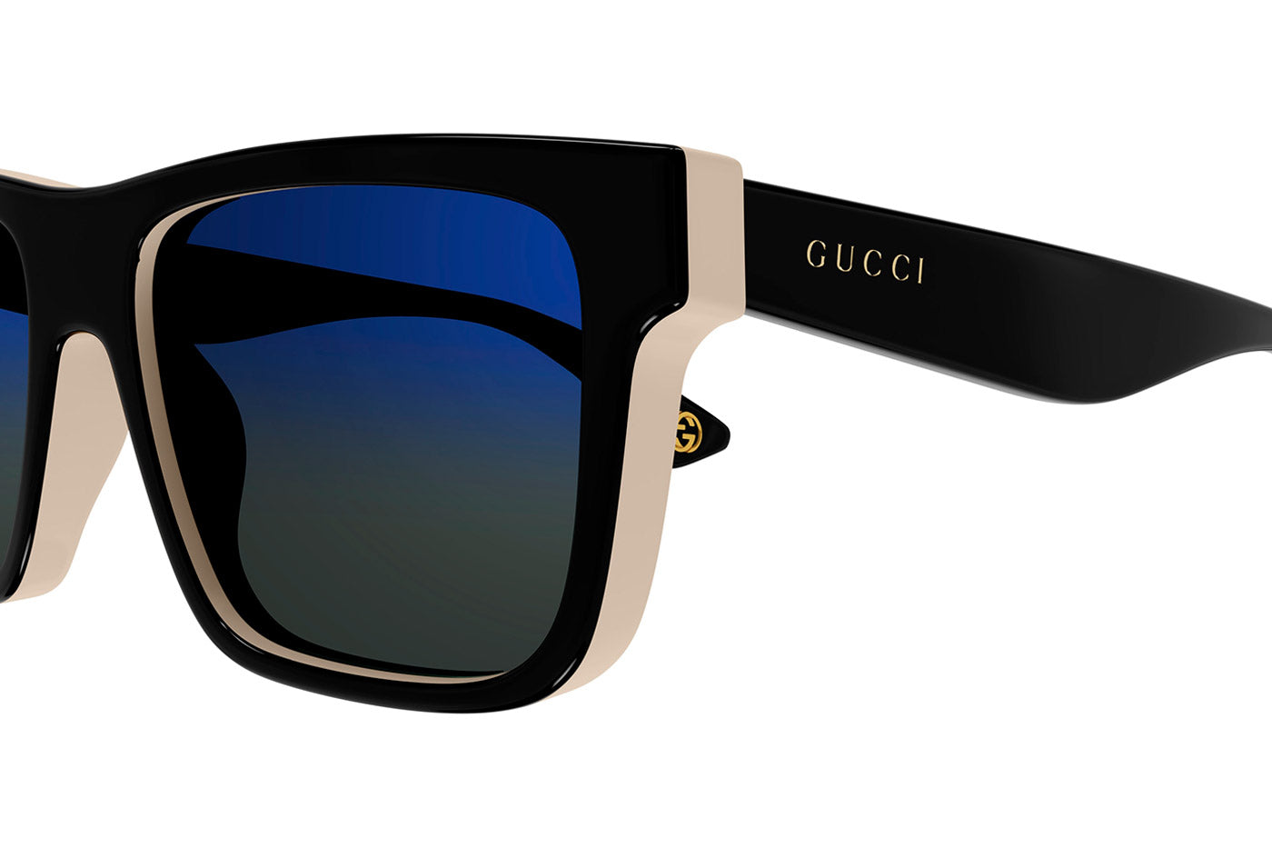 Gucci GG1618S Sunglasses - Black / Blue
