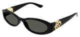 Gucci GG1660S Sunglasses - Black / Grey
