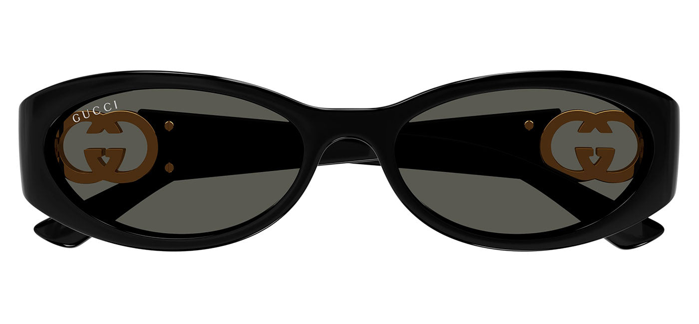 Gucci GG1660S Sunglasses - Black / Grey