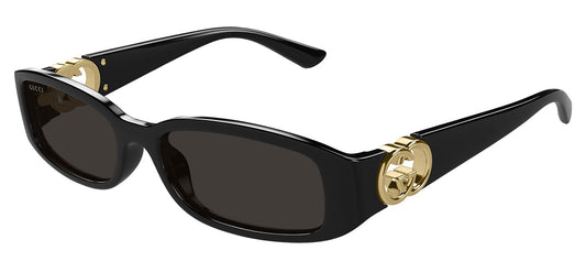 Gucci GG1661S Sunglasses - Black / Grey