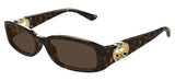 Gucci GG1661S Sunglasses - Havana / Brown
