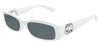 Gucci GG1661S Sunglasses - White / Grey