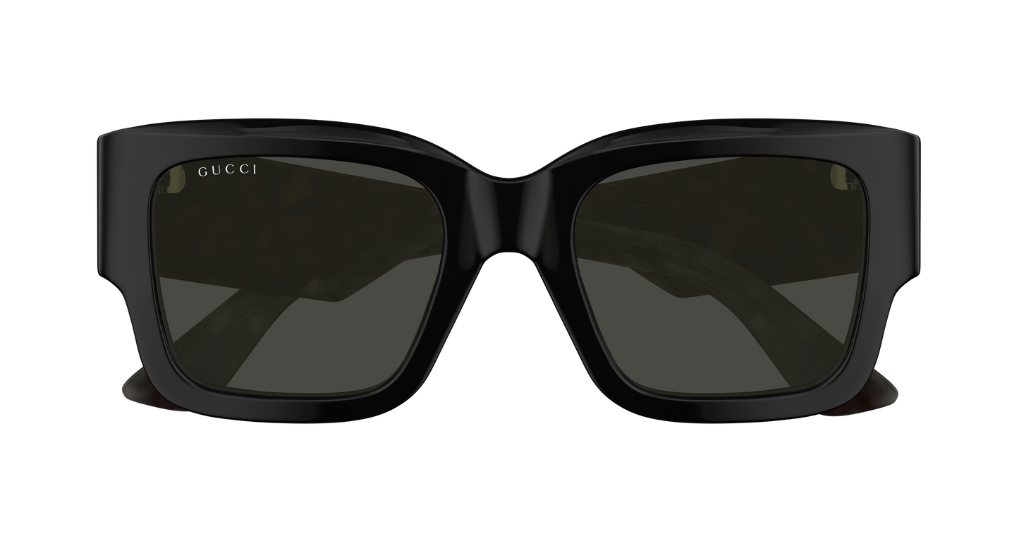 Gucci GG1663S Sunglasses - Black & Havana / Grey
