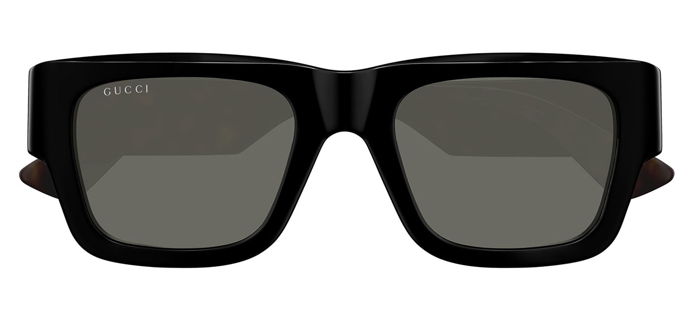 Gucci GG1668S Sunglasses - Black Havana / Grey