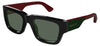 Gucci GG1668S Sunglasses - Black Red / Green