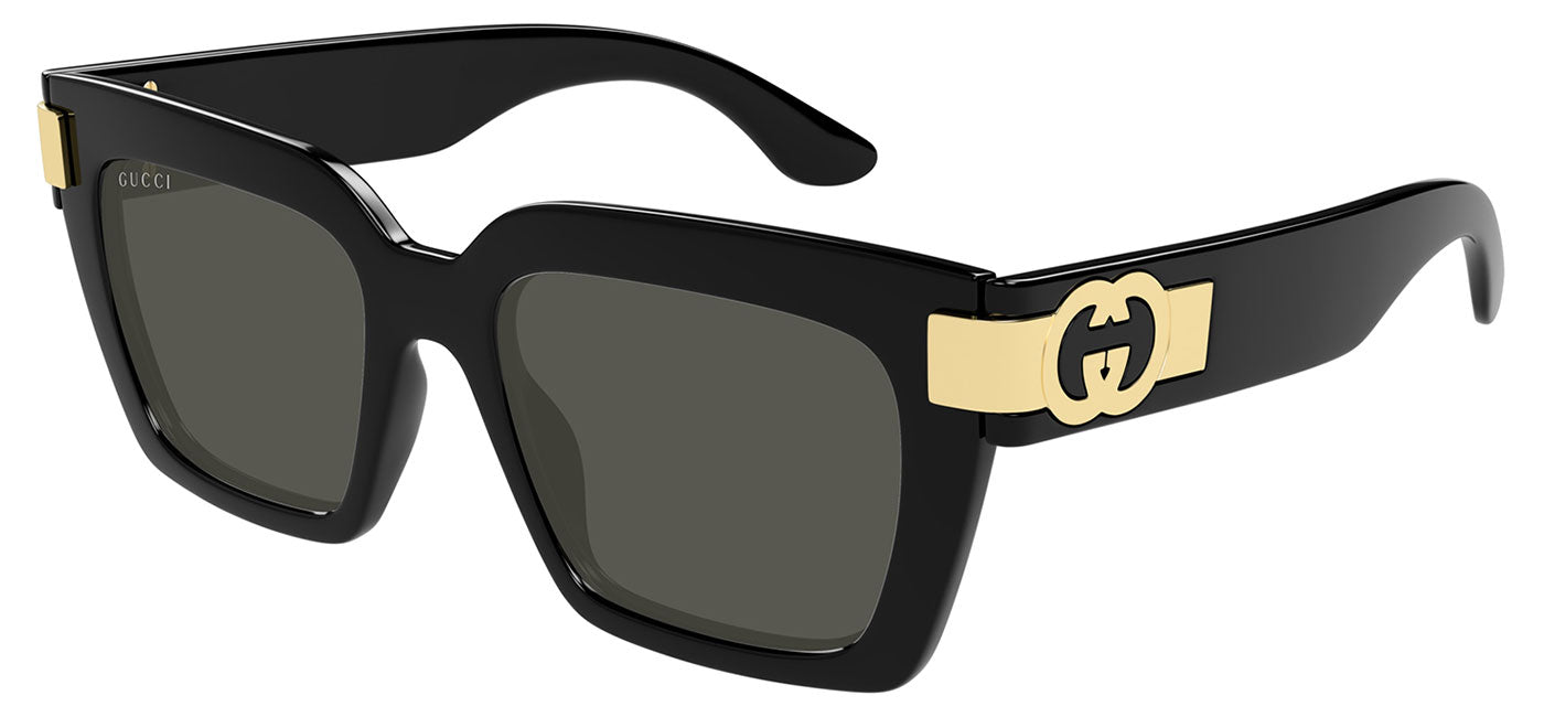 Gucci GG1689S Sunglasses - Black / Grey
