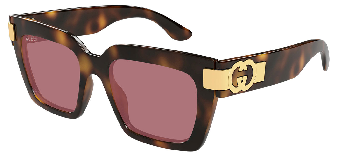 Gucci GG1689S Sunglasses - Havana / Violet