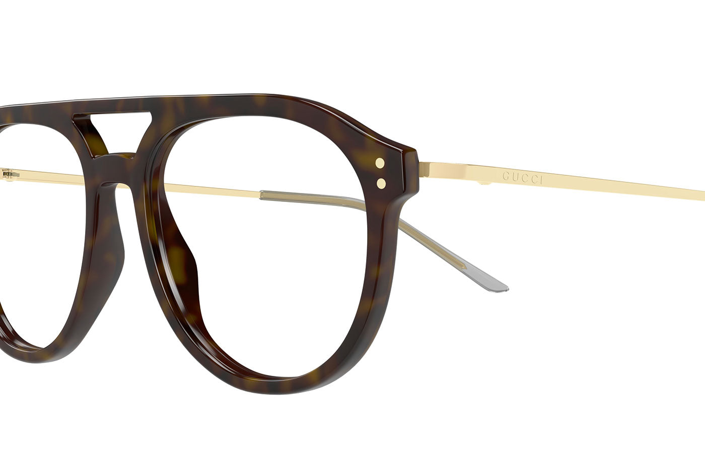 Gucci GG1708O Glasses - Havana Gold