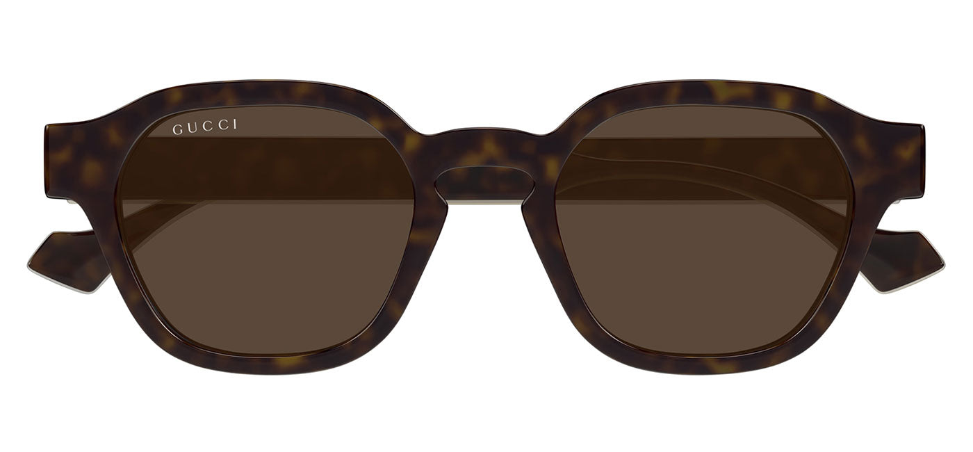 Gucci GG1730S Sunglasses - Havana / Yellow / Brown