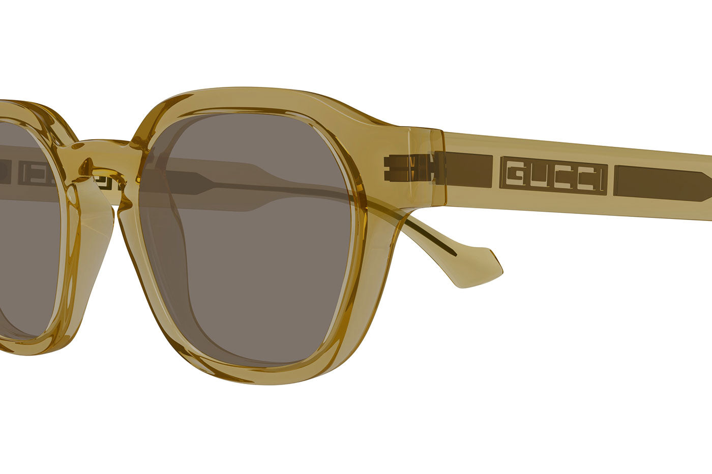 Gucci GG1730S Sunglasses - Yellow / Brown