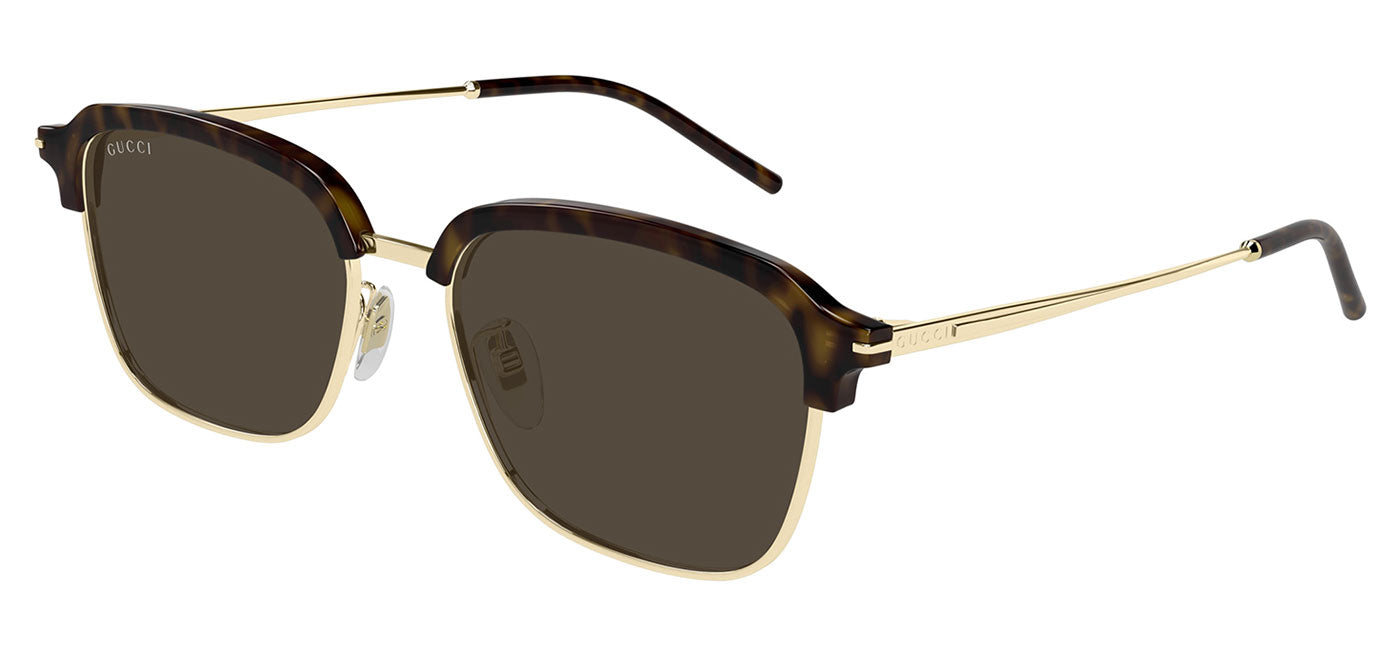 Gucci GG1733SK Sunglasses - Gold / Brown
