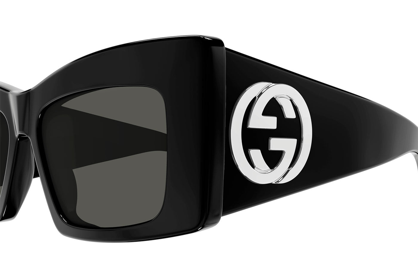 Gucci GG1842S Sunglasses - Black / Grey