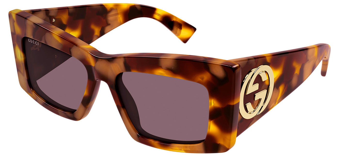 Gucci GG1842S Sunglasses - Havana / Violet