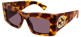 Gucci GG1842S Sunglasses - Havana / Violet