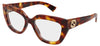 Gucci GG1847O Glasses - Havana