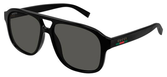 Gucci GG1856S Sunglasses - Black / Grey