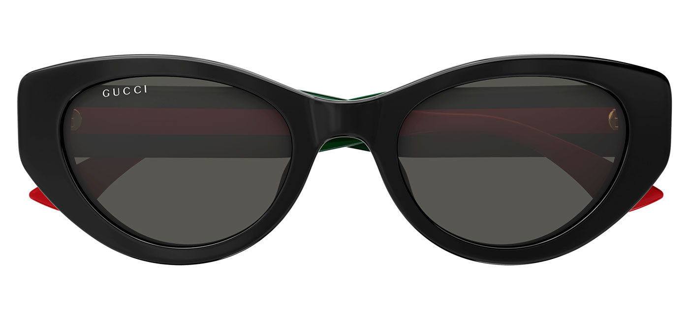 Gucci GG1862S Sunglasses - Black / Green / Grey