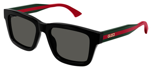 Gucci GG1869S Sunglasses - Black / Green / Grey