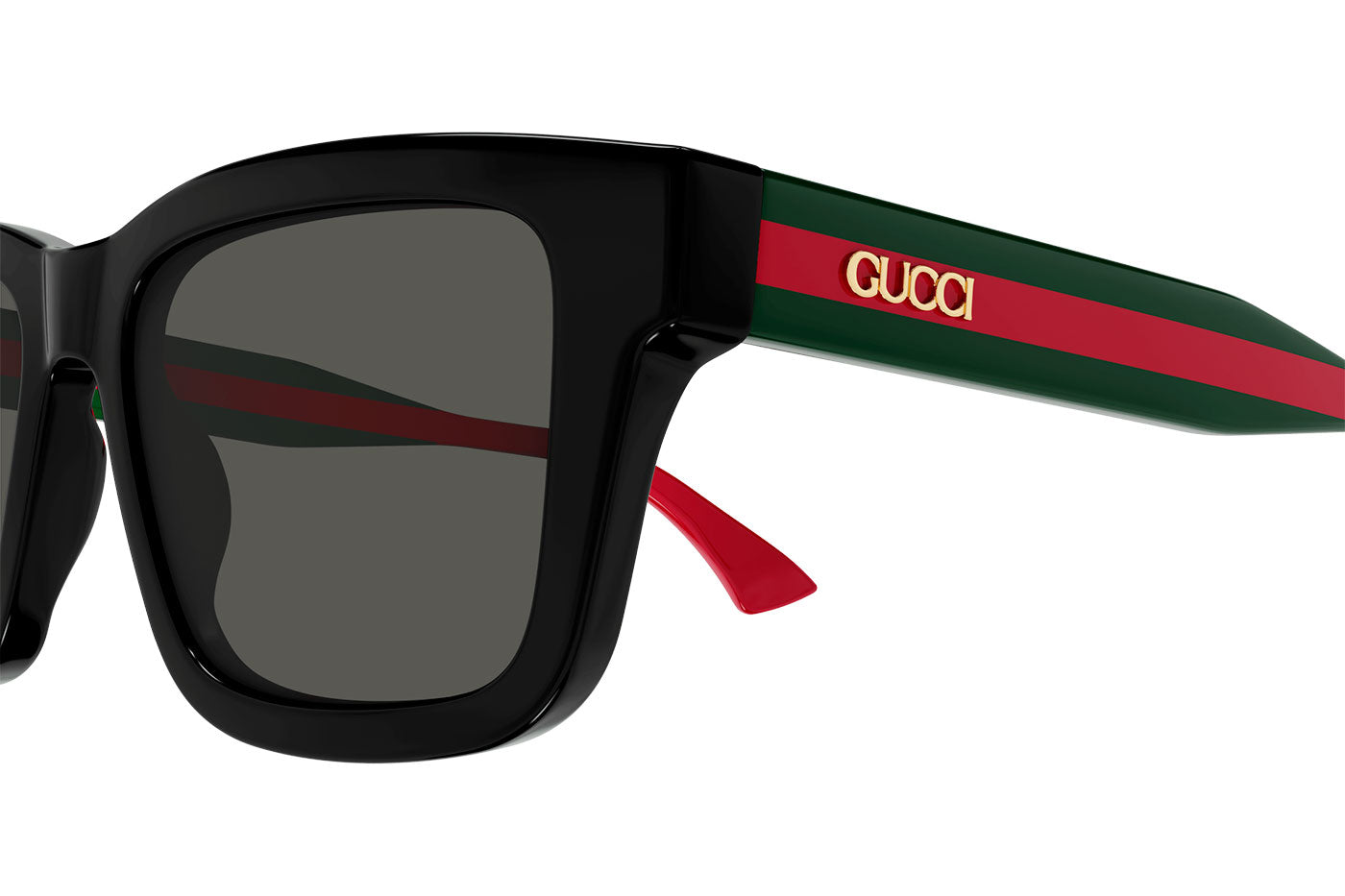 Gucci GG1869S Sunglasses - Black / Green / Grey