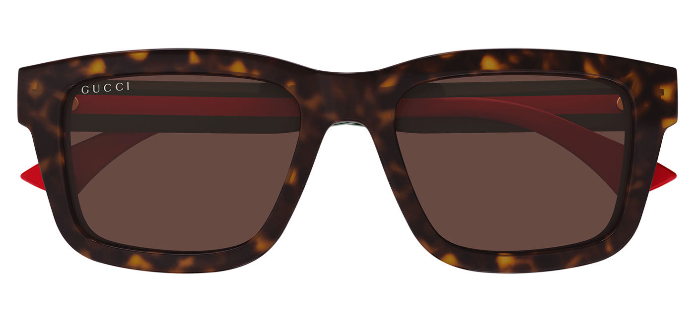 Gucci GG1869S Sunglasses - Havana / Green / Brown