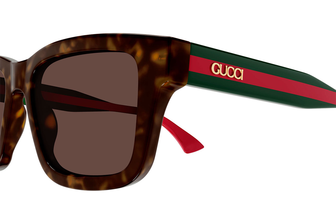Gucci GG1869S Sunglasses - Havana / Green / Brown