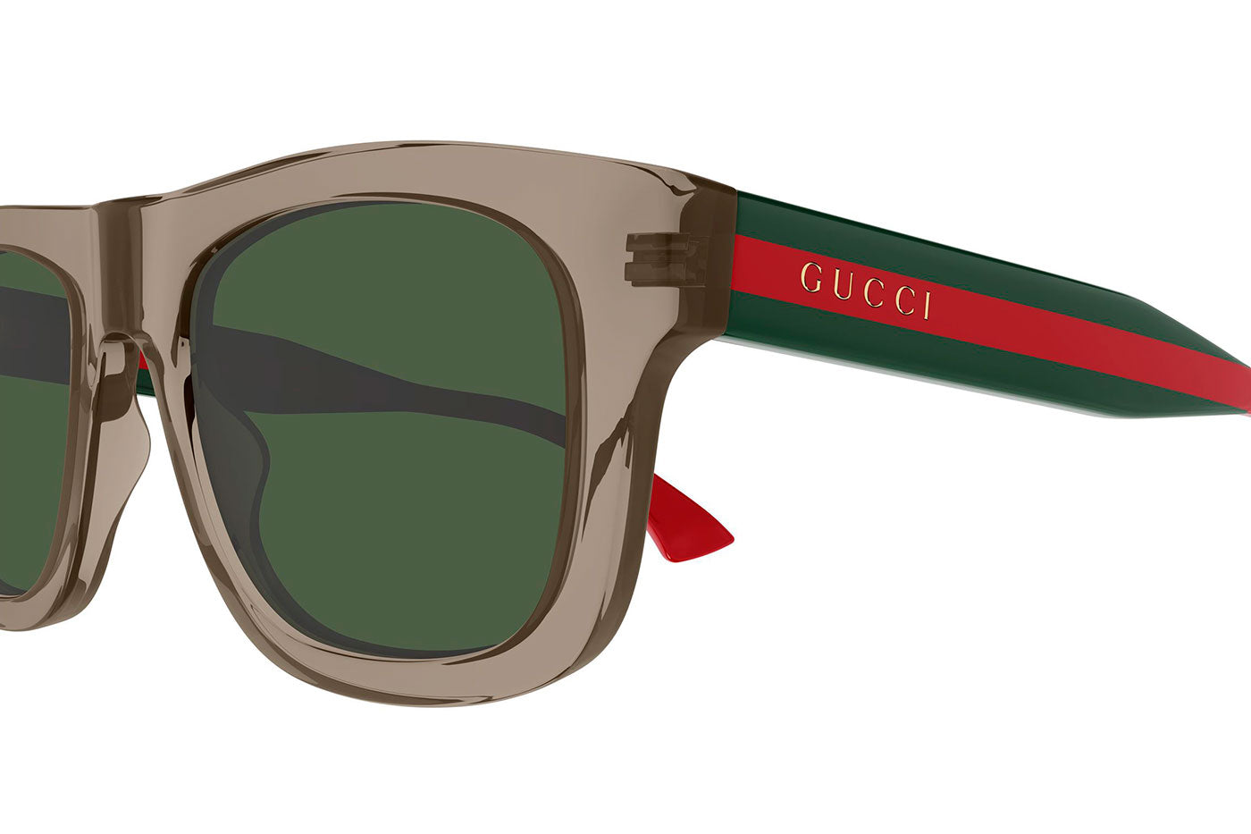 Gucci GG1991S Sunglasses - Brown & Green / Green