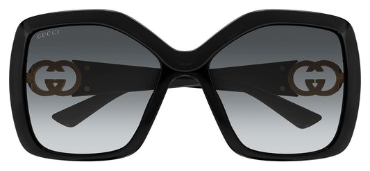 Gucci GG2015S Sunglasses - Black / Grey