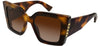 Gucci GG2039S Sunglasses - Havana / Brown Gradient