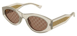 Gucci GG2065S Sunglasses - Yellow / Brown Mirror