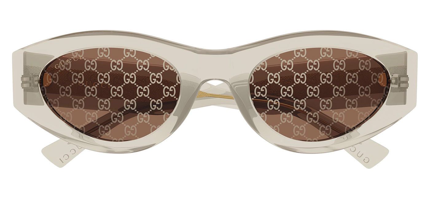 Gucci GG2065S Sunglasses - Yellow / Brown Mirror