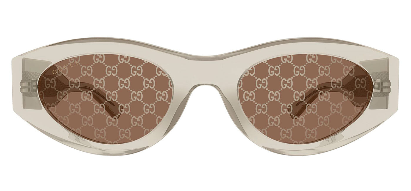 Gucci GG2065S Sunglasses - Yellow / Brown Mirror
