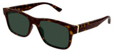Gucci GG2085S Sunglasses - Havana / Green