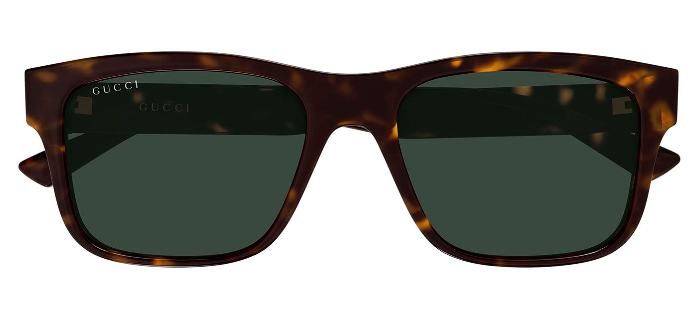 Gucci GG2085S Sunglasses - Havana / Green