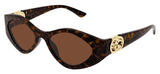 Gucci GG2121S Sunglasses - Havana / Brown