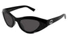 Gucci GG2201S Sunglasses - Black / Grey