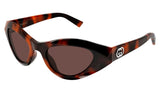 Gucci GG2201S Sunglasses - Havana / Brown