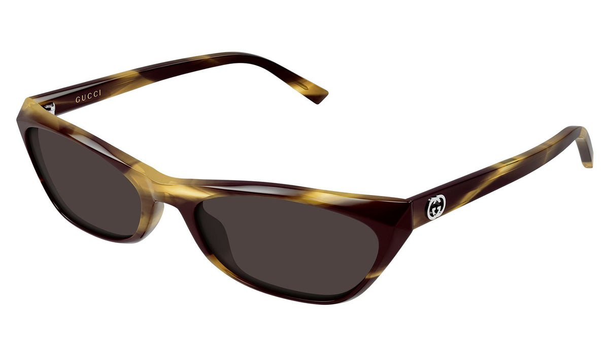 Gucci GG2203S Sunglasses - Havana / Grey