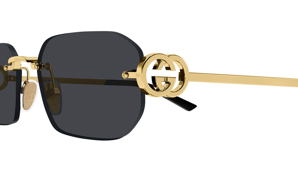 Gucci GG2228S Sunglasses - Gold / Grey
