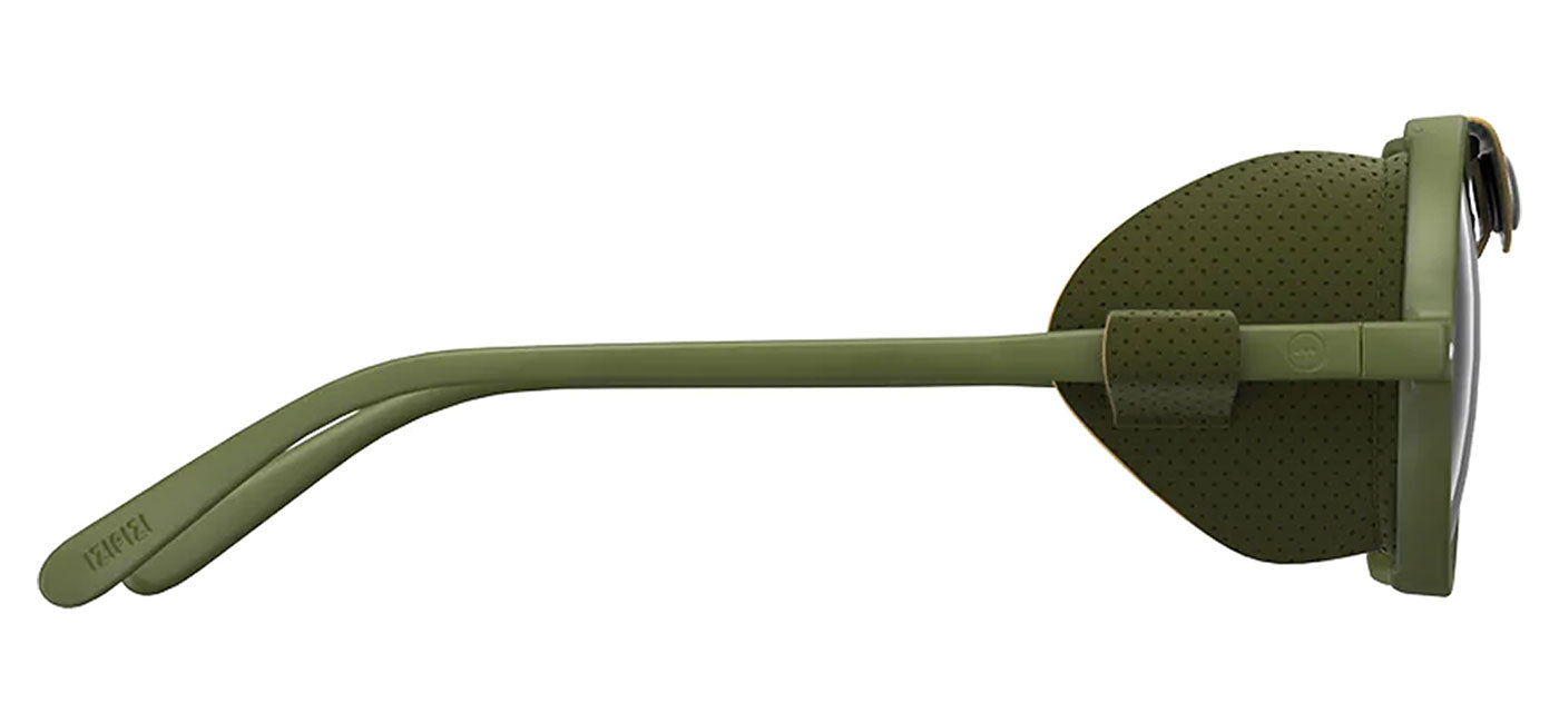IZIPIZI #G Glacier Sunglasses - Kaki Green / Grey - Good Weather