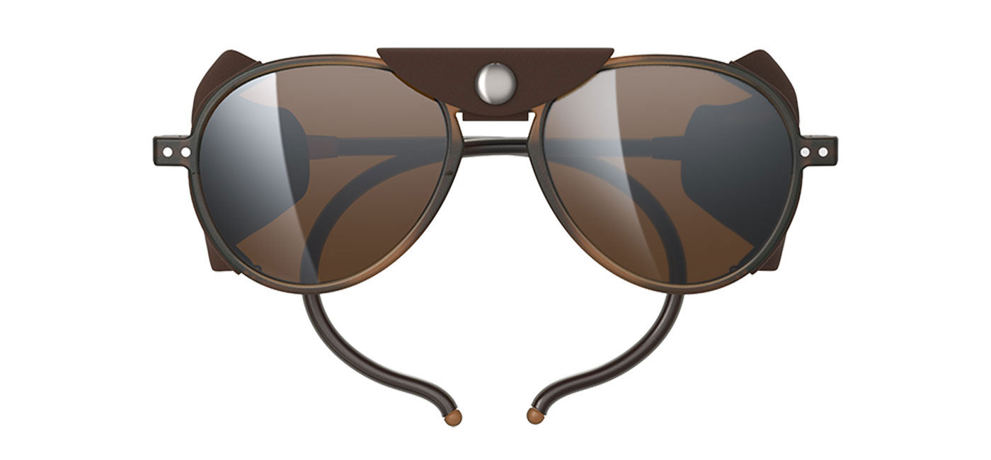 IZIPIZI #I Glacier Sunglasses - Hazel / Brown - Cat. 4 Intense Light