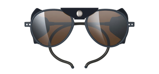 IZIPIZI #I Glacier Sunglasses - Night Blue / Brown - Cat. 4 Intense Light