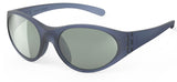 IZIPIZI Horizon Sunglasses - Night Blue / Green Silver Mirror