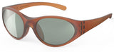 IZIPIZI Horizon Sunglasses - Hazel / Green Silver Mirror