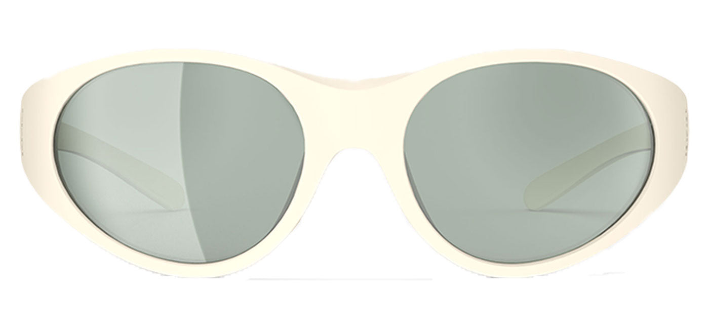 IZIPIZI Horizon Sunglasses - Sand / Green Silver Mirror