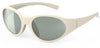 IZIPIZI Horizon Sunglasses - Sand / Green Silver Mirror