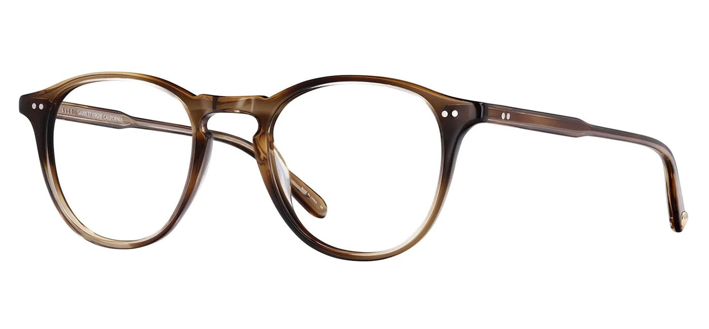 Garrett Leight Hampton Glasses - Khaki Tortoise