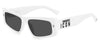 DSQUARED2 ICON 0007/S Sunglasses - White / Grey