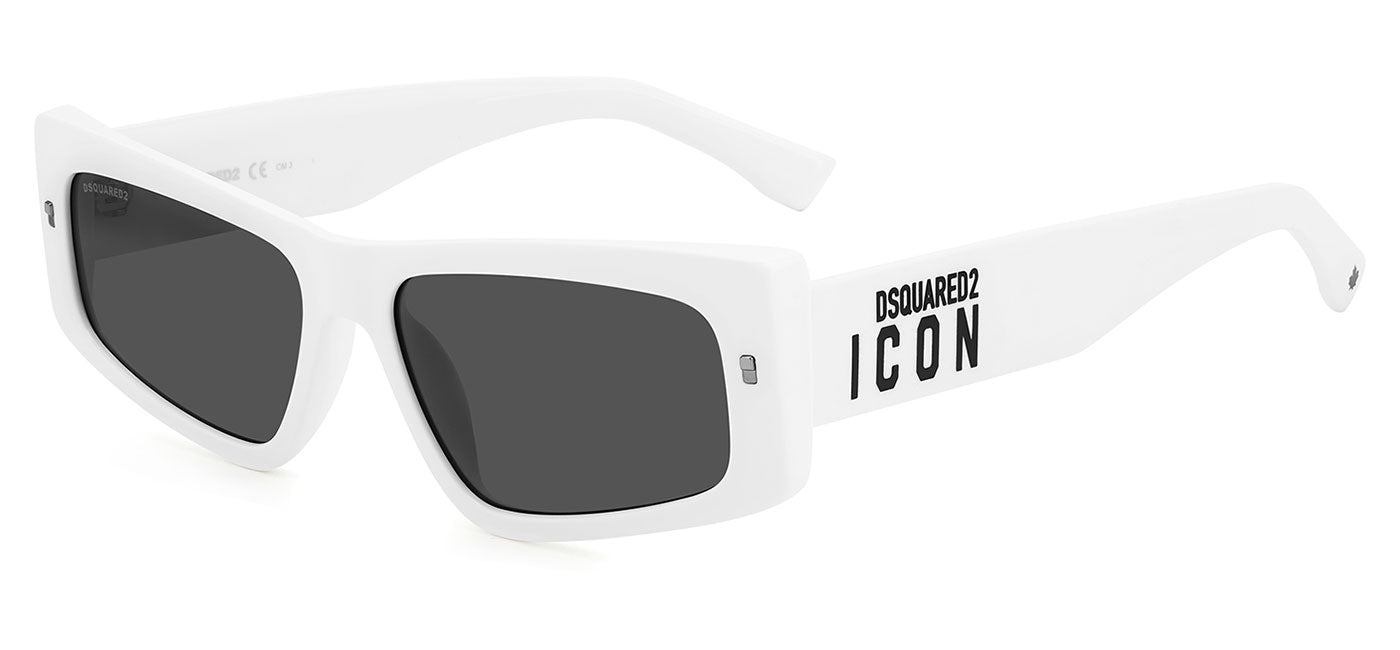 DSQUARED2 ICON 0007/S Sunglasses - White / Grey